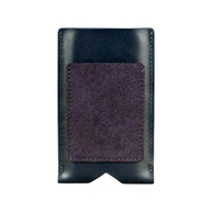 SimplyClassic cow leather pouch for iPhone 5, dark blue